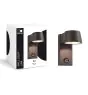 D'Lite Applique Murale Lira Noir 7W 600lm 830 Blanc Chaud | IP54 - Détecteur De Mouvement