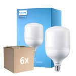 Voordeelpak 6x Philips CorePro LED E27 Mat 40W 4300lm - 830 Warm Wit | Vervangt 200W