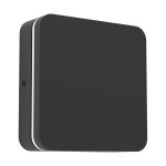 Eglo Wandlamp Pedersano Aluminium Zwart 8W 800lm - 827-840-865 CCT | IP44